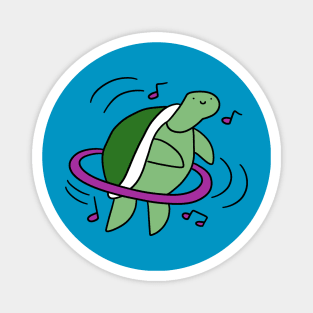 Hula Hoop Turtle Magnet